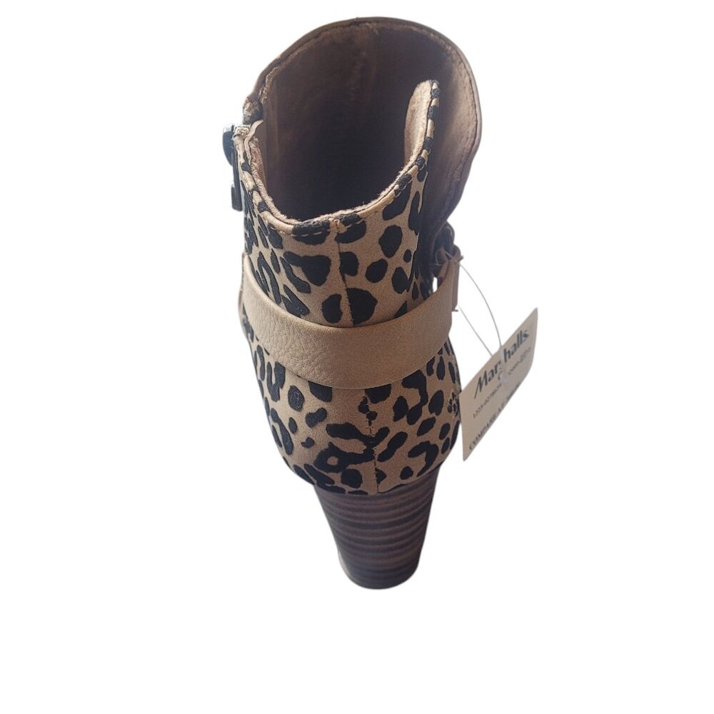 NWT BlowFish Leopard and tan booties Size 6 1/2 - Picture 4 of 6